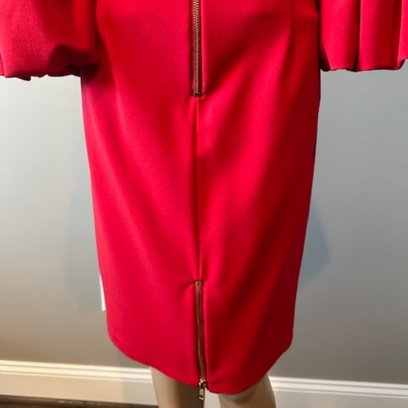 BETSY ADAMS RED DRESS - Picture 7 of 7